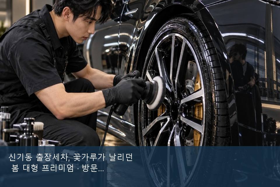신기동 출장세차, 꽃가루가 날리던 봄 대형 프리미엄 · 방문 전에 확인한 것